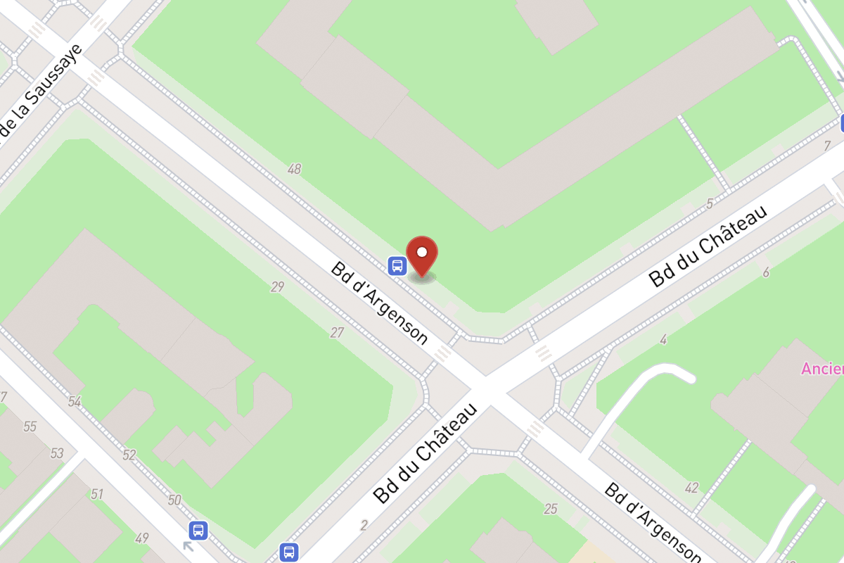 Plan de situation — 9 Avenue du Château
