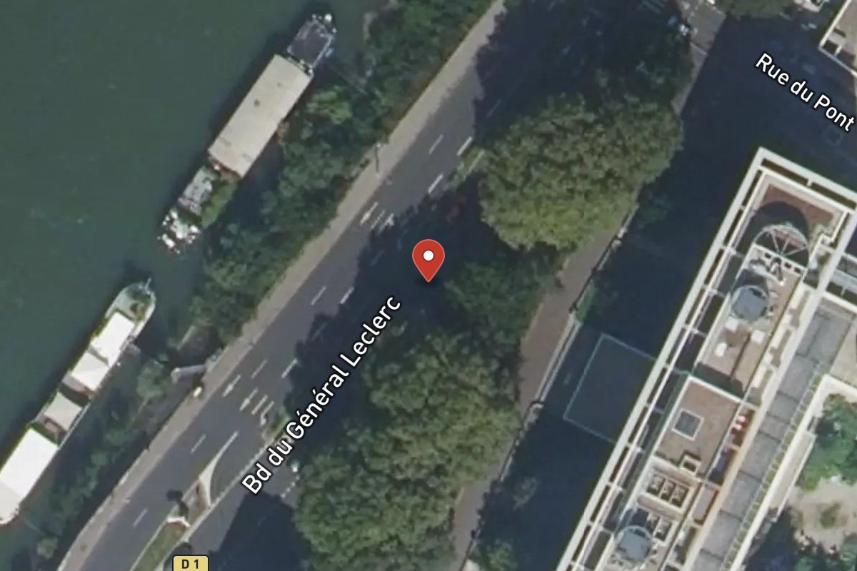 Vue satellite — 12 Avenue du Général Leclerc