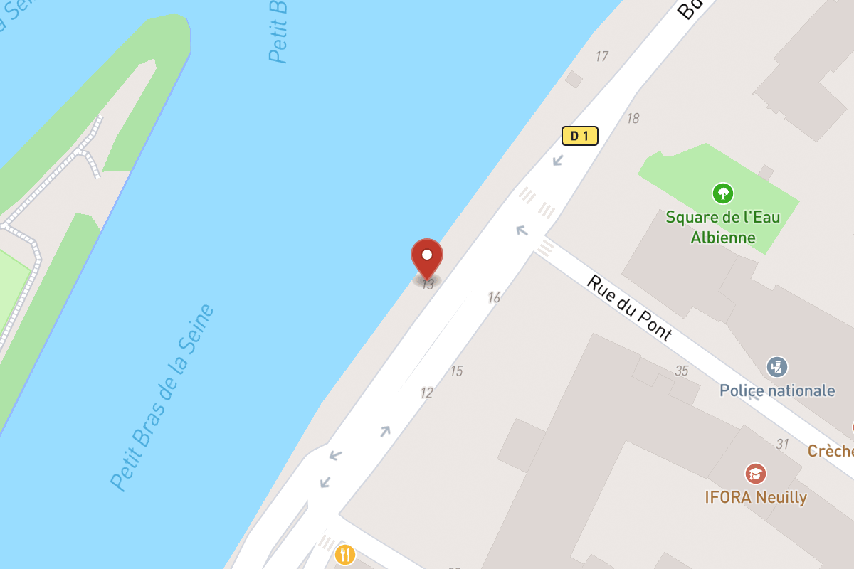 Plan de situation — 13 Avenue du Général Leclerc