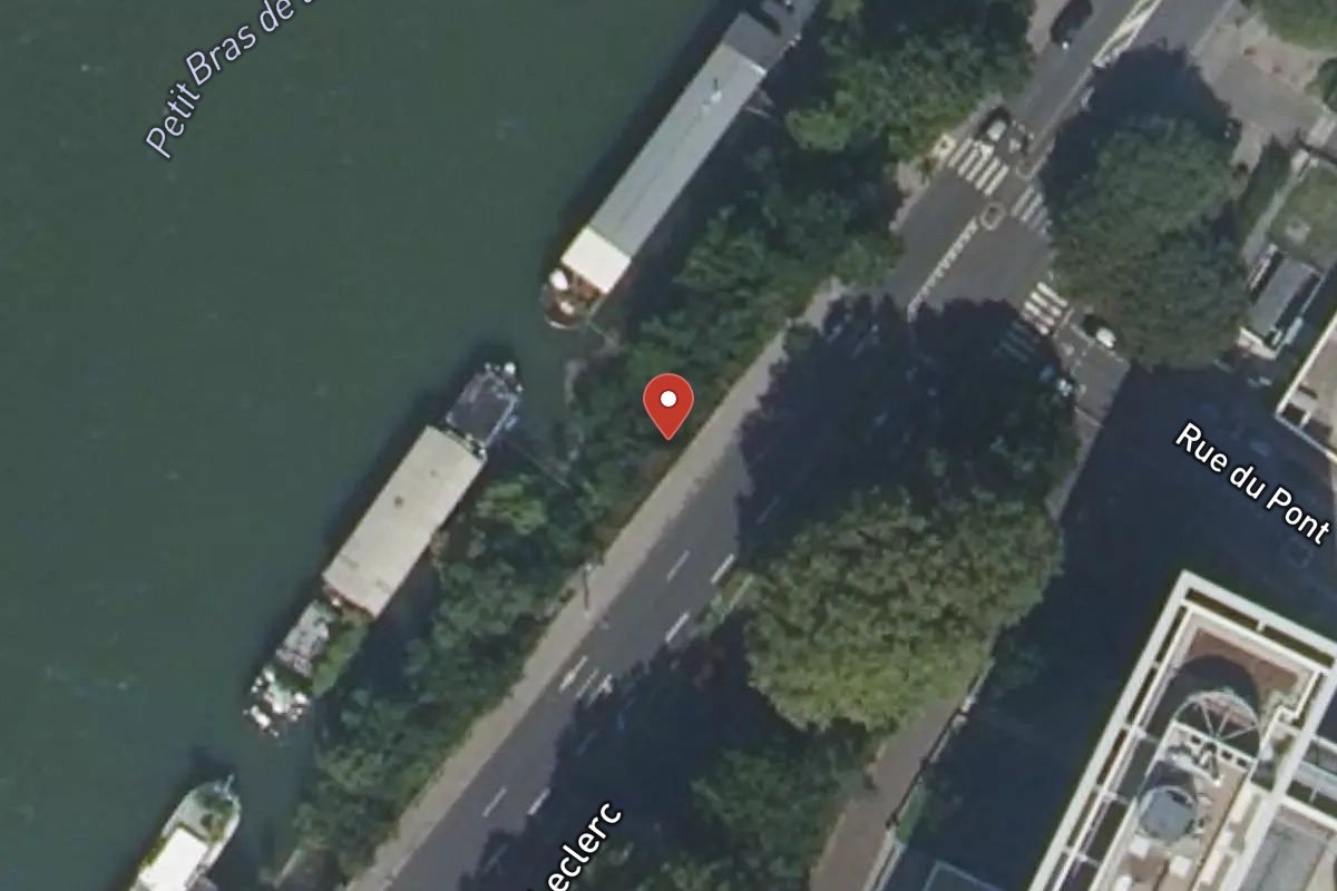 Vue satellite — 13 Avenue du Général Leclerc