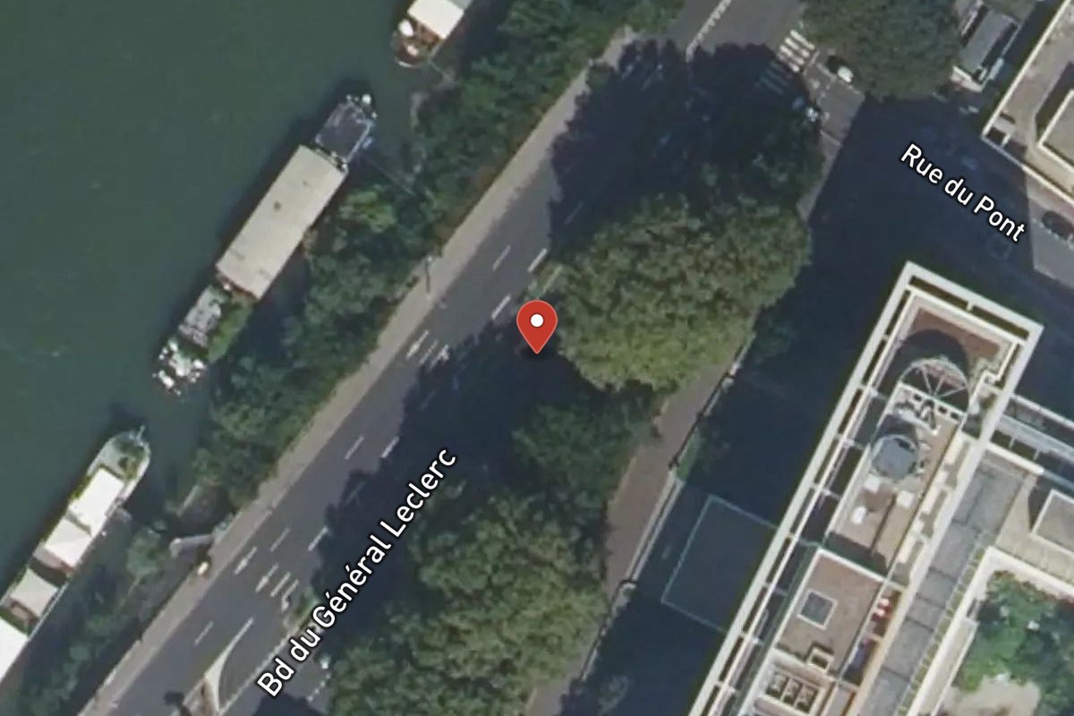 Vue satellite — 14 Avenue du Général Leclerc
