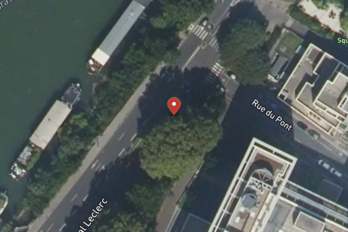 Vue satellite — 16 Avenue du Général Leclerc