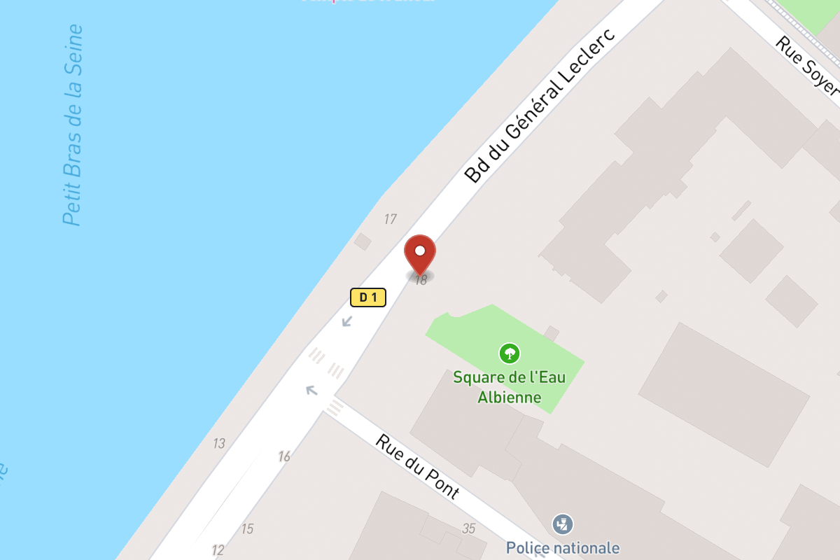 Plan de situation — 18 Avenue du Général Leclerc