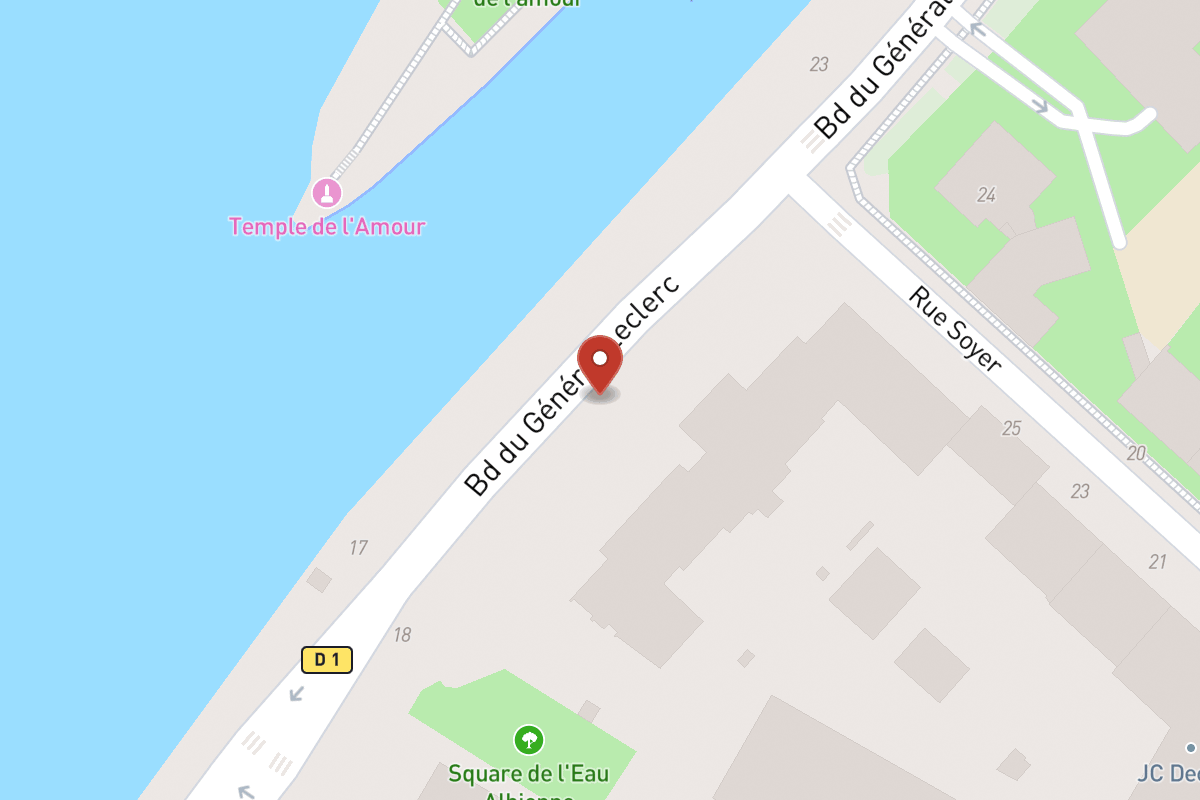Plan de situation — 19 Avenue du Général Leclerc