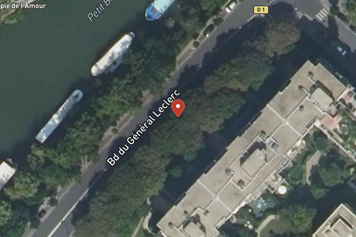 Vue satellite — 19 Avenue du Général Leclerc