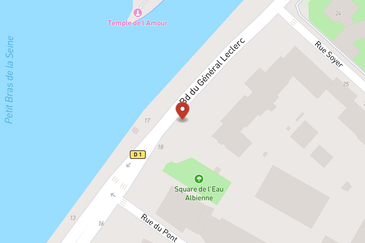 Plan de situation — 20BIS Avenue du Général Leclerc