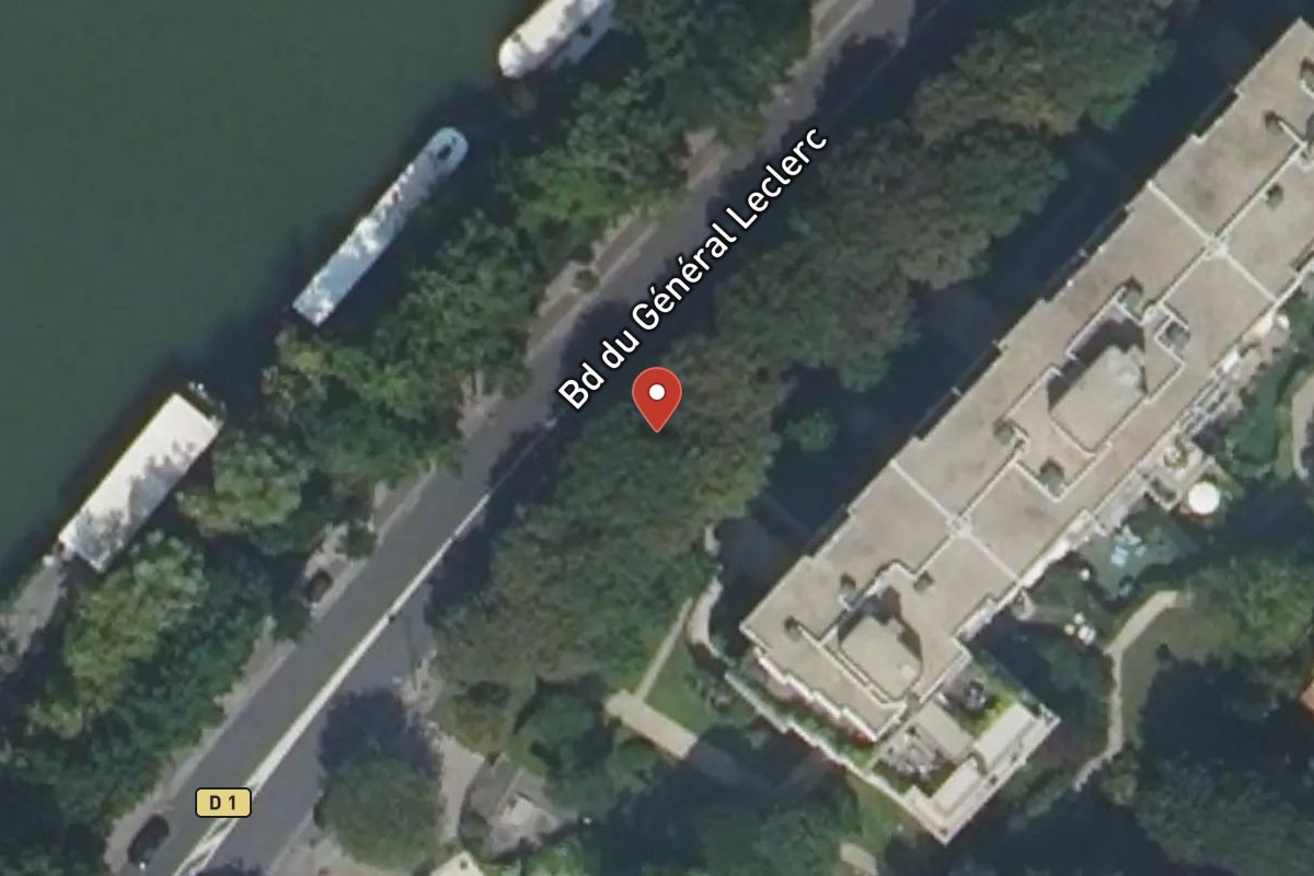 Vue satellite — 20TER Avenue du Général Leclerc