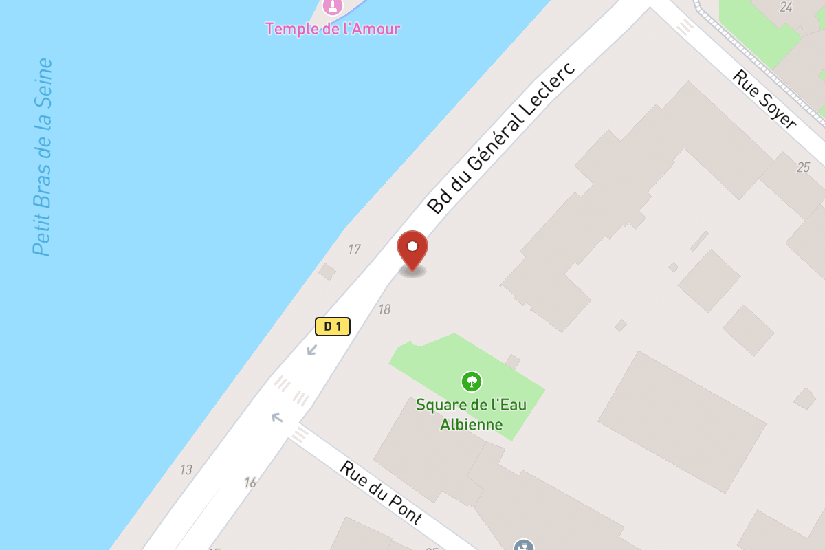 Plan de situation — 20 Avenue du Général Leclerc