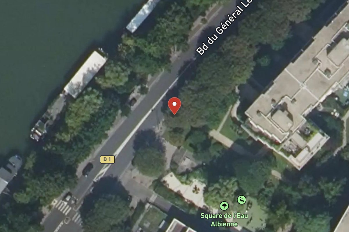 Vue satellite — 20 Avenue du Général Leclerc