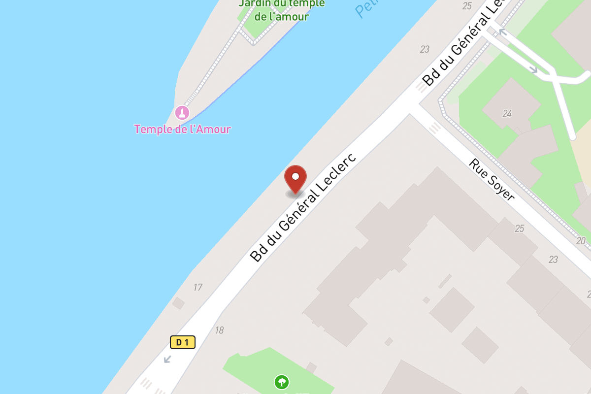 Plan de situation — 21 Avenue du Général Leclerc