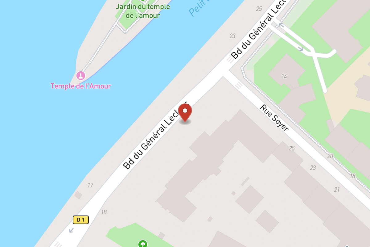 Plan de situation — 22BIS Avenue du Général Leclerc