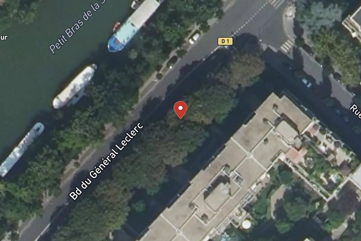 Vue satellite — 22BIS Avenue du Général Leclerc
