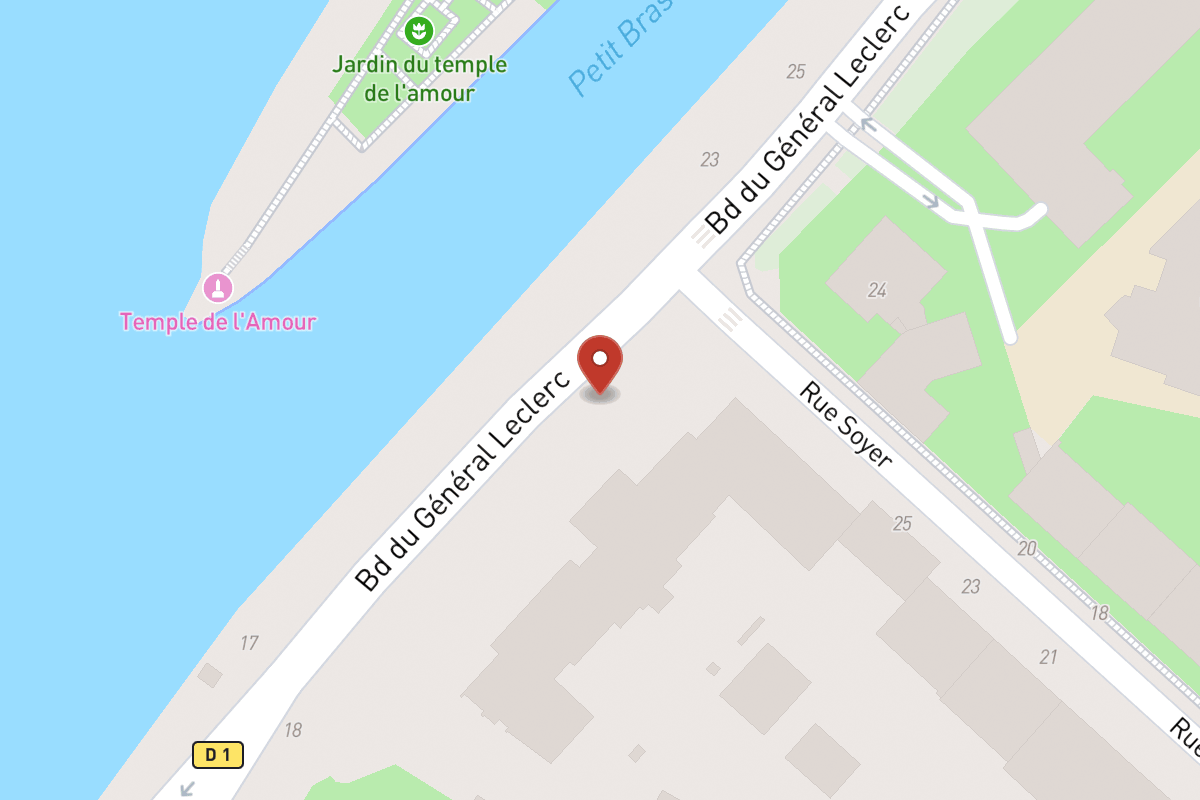 Plan de situation — 22TER Avenue du Général Leclerc