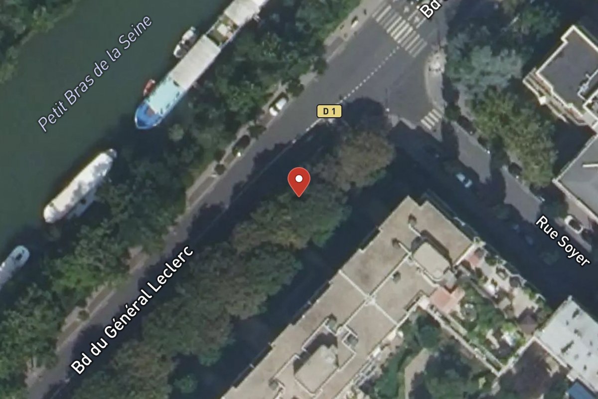 Vue satellite — 22TER Avenue du Général Leclerc