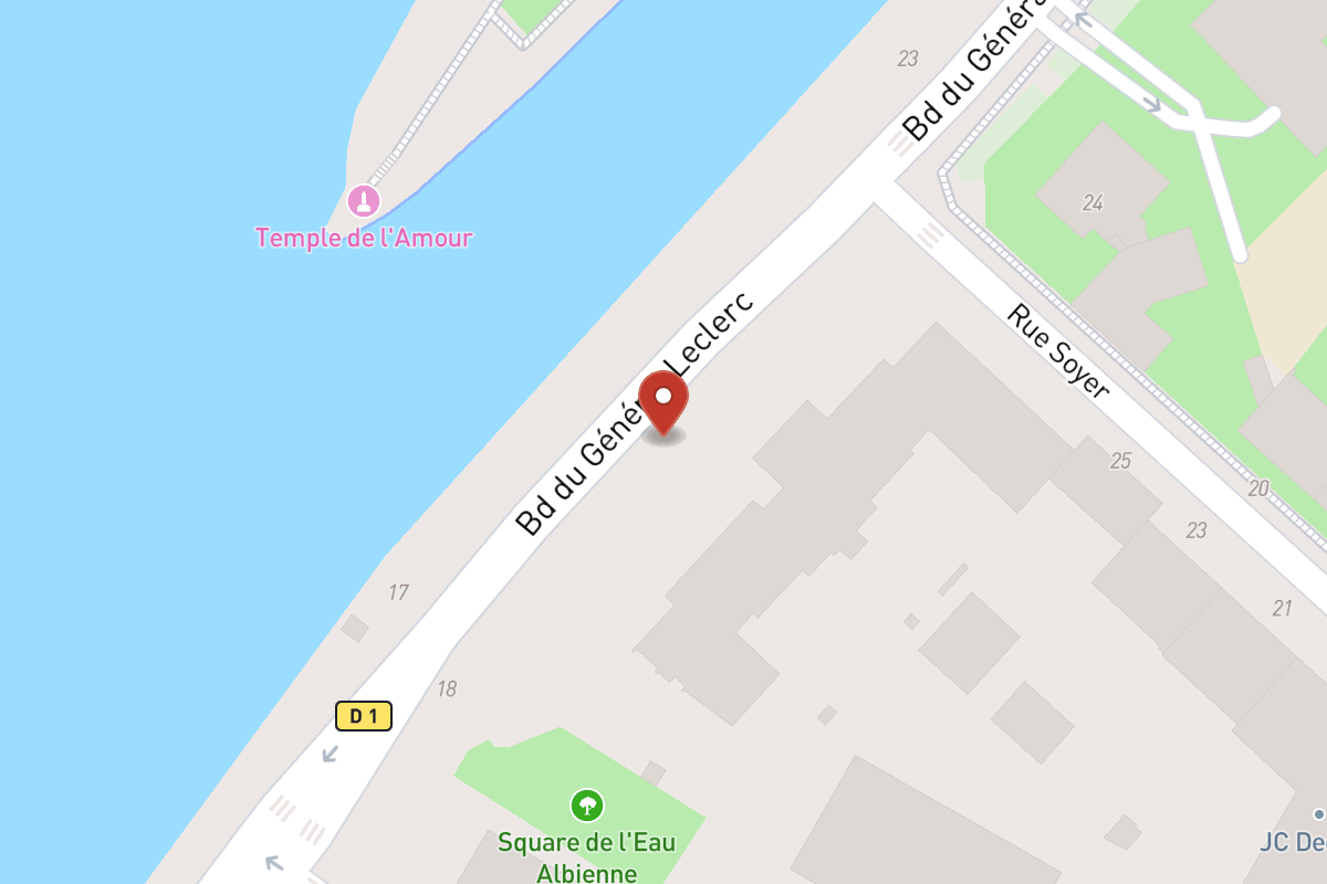 Plan de situation — 22 Avenue du Général Leclerc