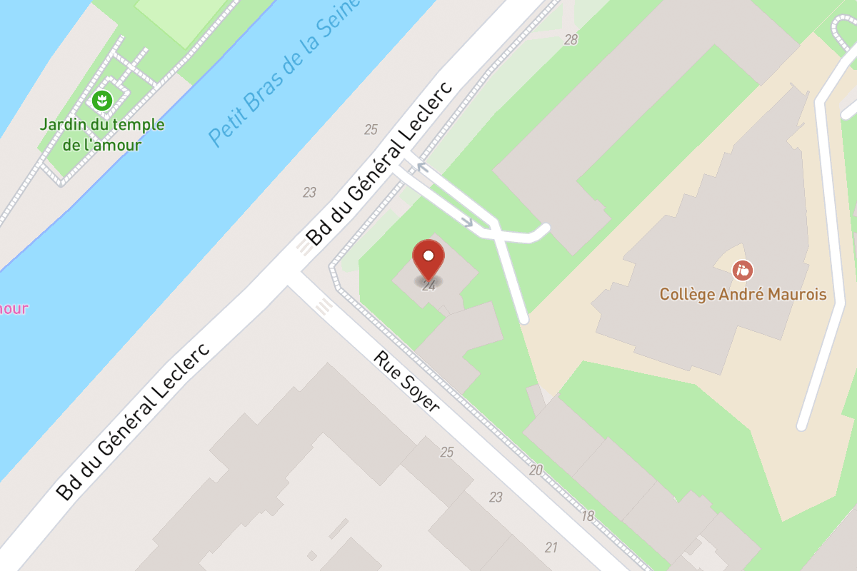 Plan de situation — 24BIS Avenue du Général Leclerc