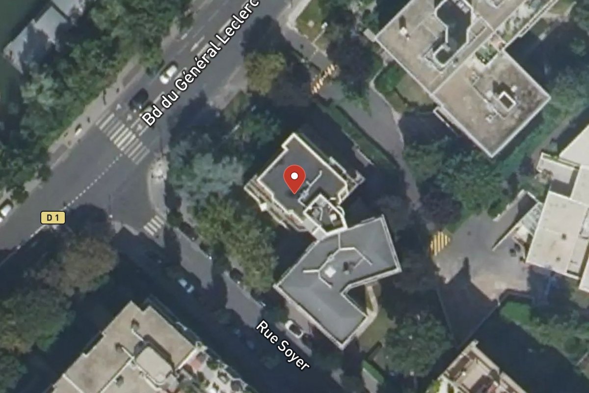 Vue satellite — 24BIS Avenue du Général Leclerc