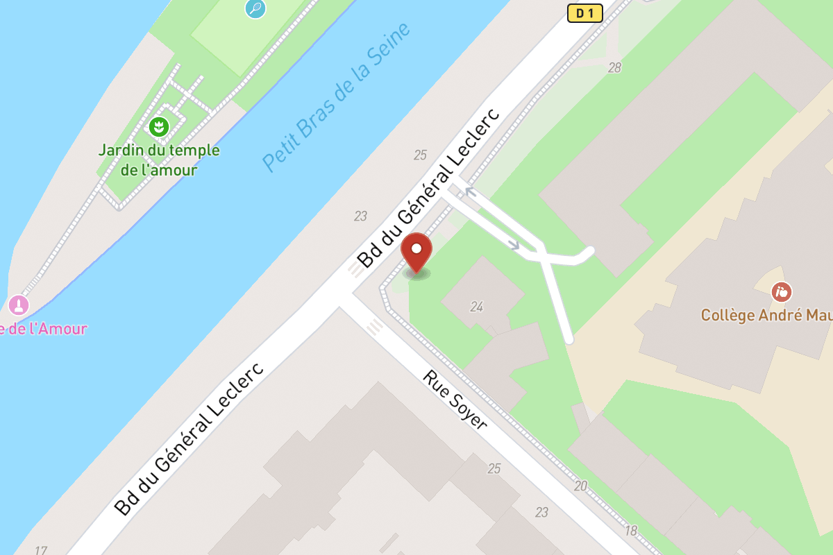 Plan de situation — 24 Avenue du Général Leclerc