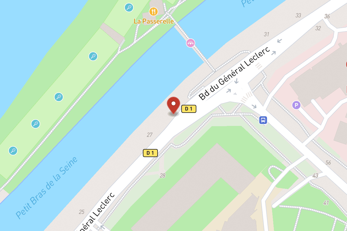 Plan de situation — 27BIS Avenue du Général Leclerc