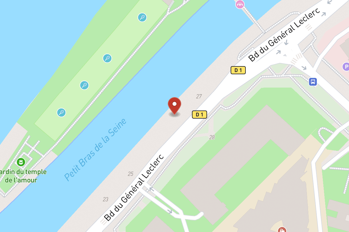 Plan de situation — 27 Avenue du Général Leclerc
