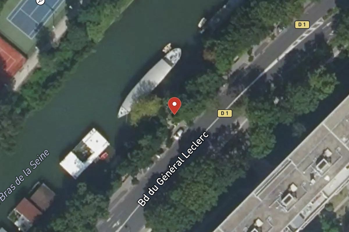 Vue satellite — 27 Avenue du Général Leclerc