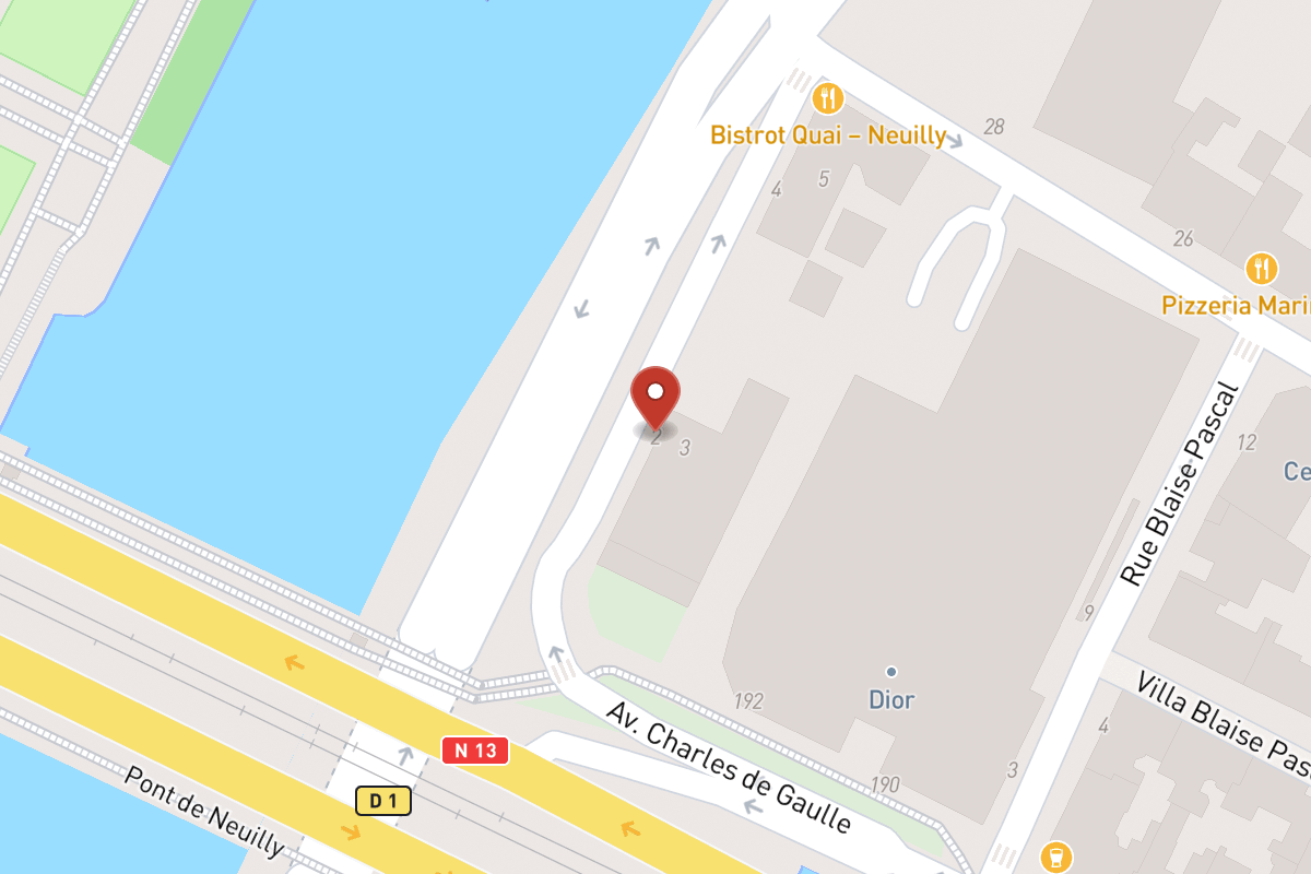 Plan de situation — 2 Avenue du Général Leclerc