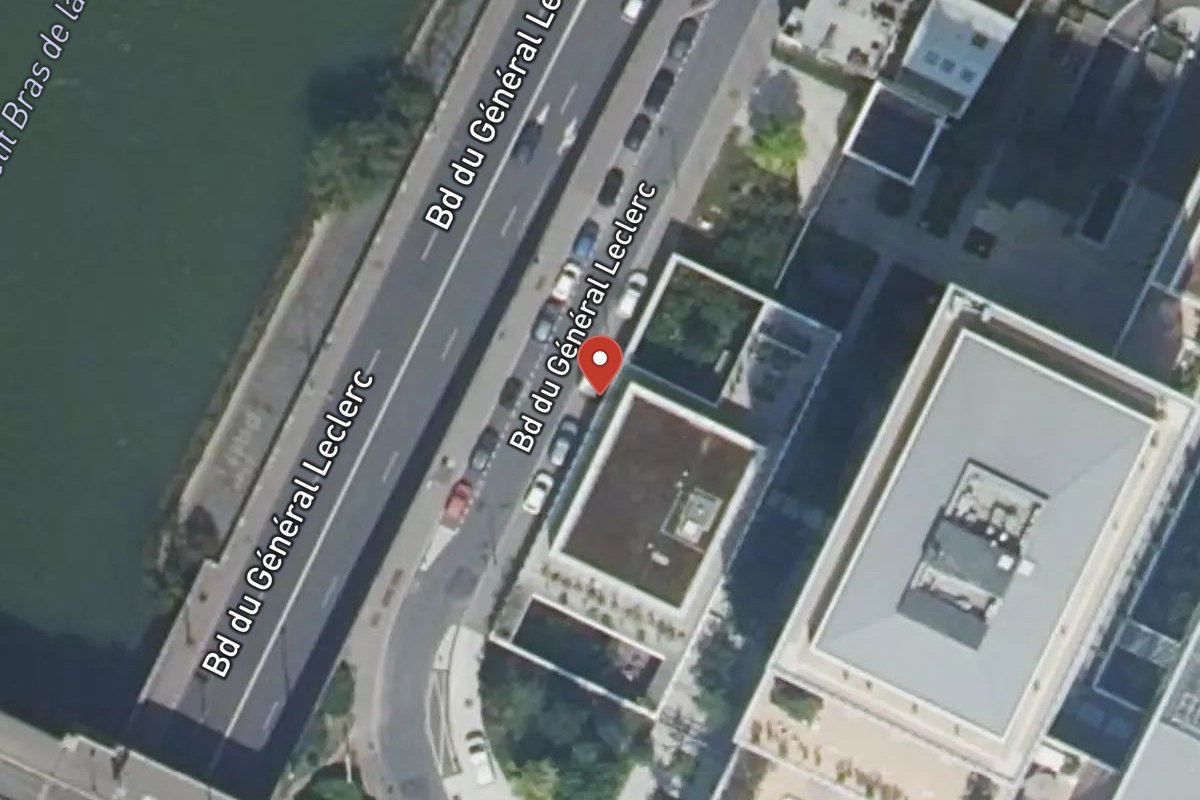 Vue satellite — 2 Avenue du Général Leclerc