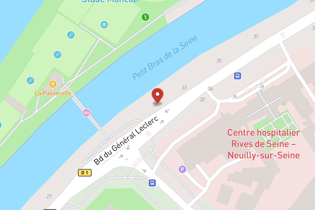 Plan de situation — 31BIS Avenue du Général Leclerc