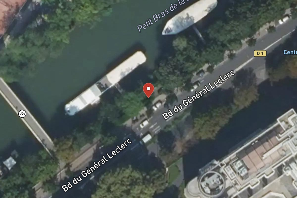 Vue satellite — 31 Avenue du Général Leclerc