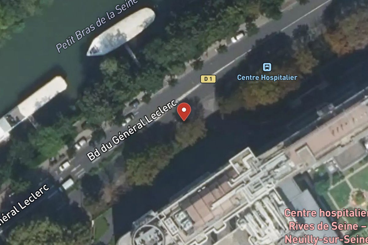 Vue satellite — 32 Avenue du Général Leclerc