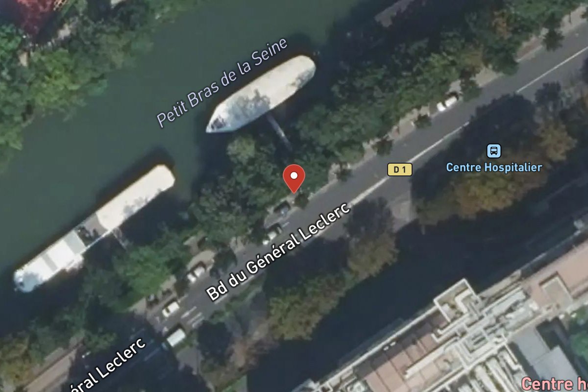 Vue satellite — 33 Avenue du Général Leclerc