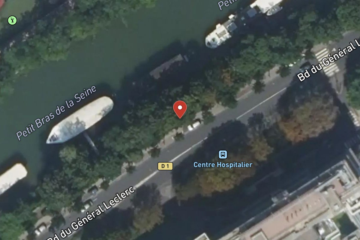 Vue satellite — 35 Avenue du Général Leclerc