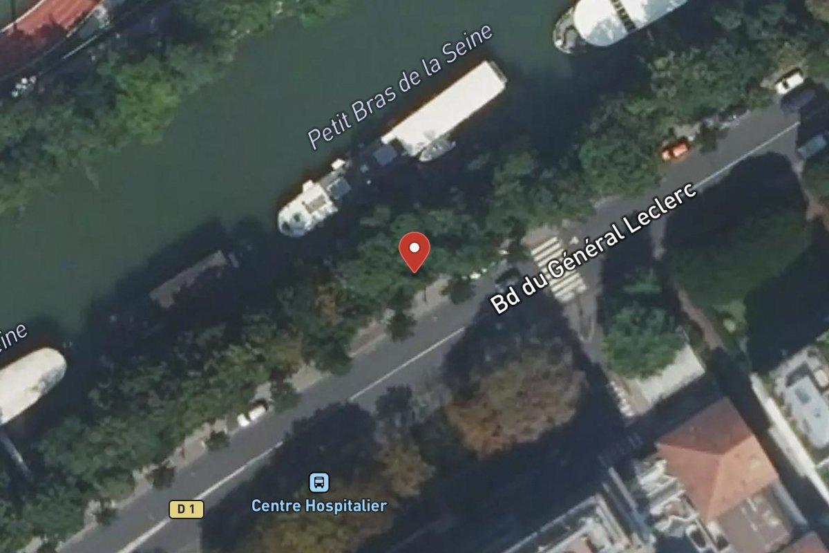 Vue satellite — 37 Avenue du Général Leclerc