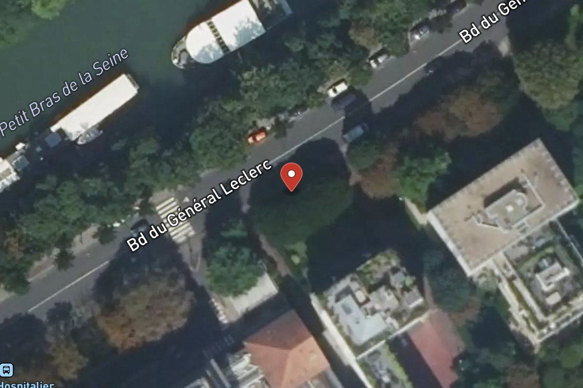 Vue satellite — 38 Avenue du Général Leclerc