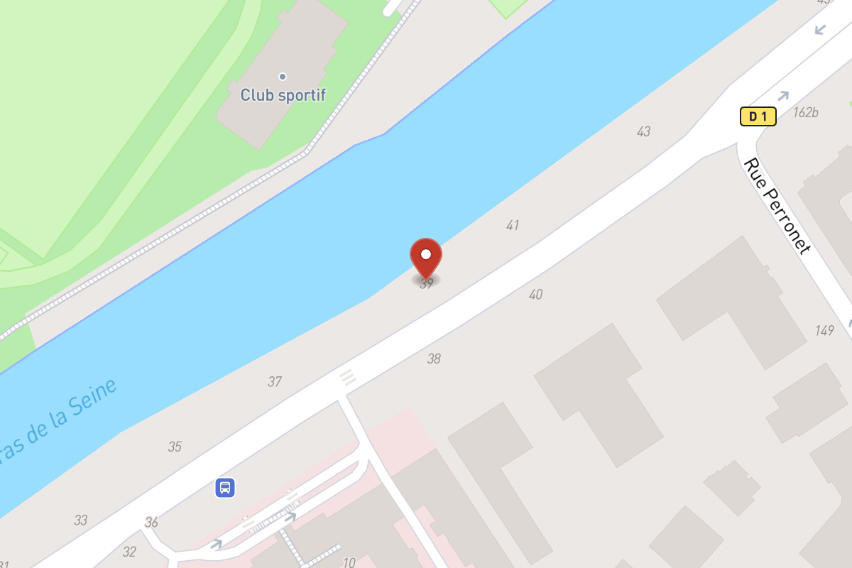 Plan de situation — 39 Avenue du Général Leclerc