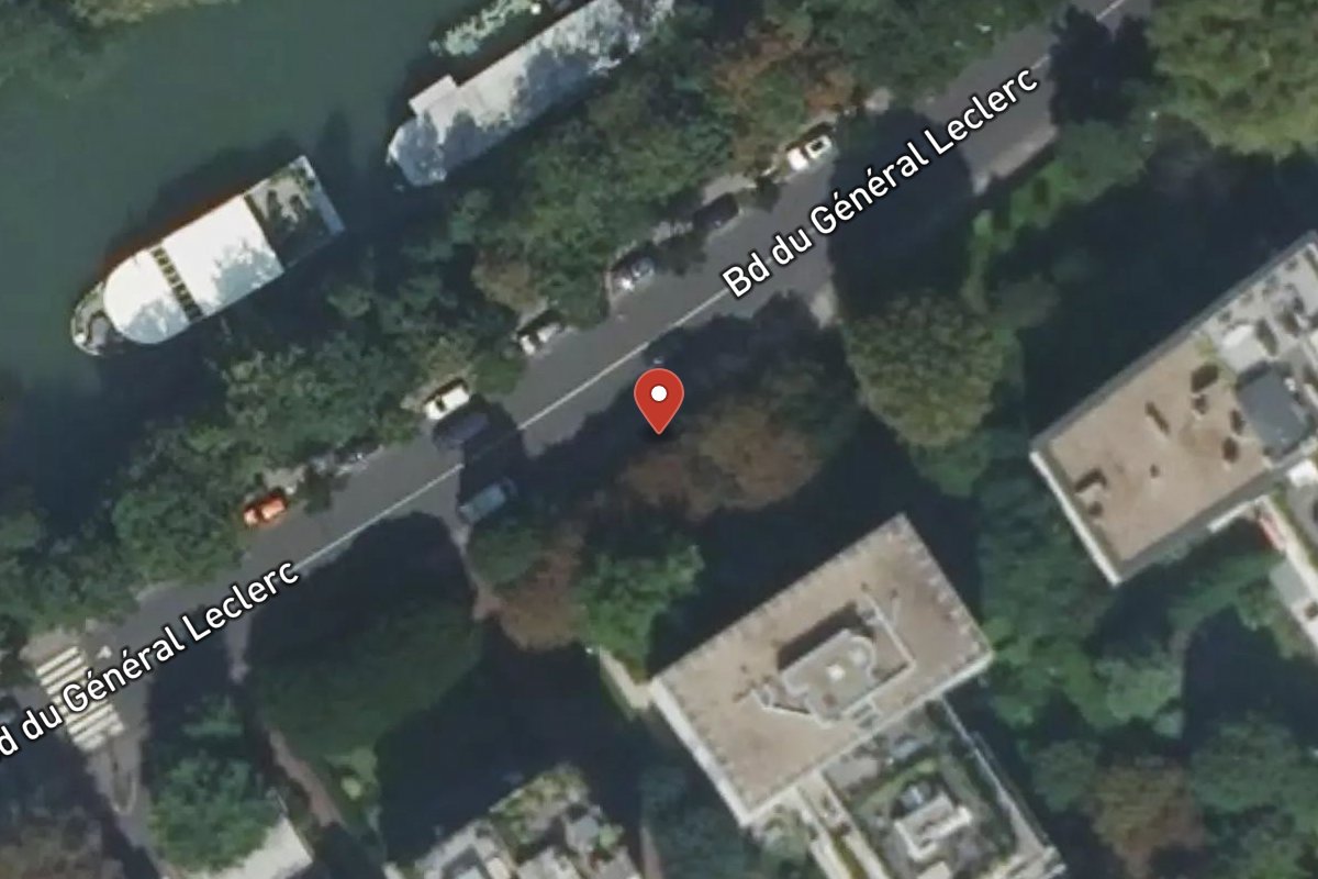 Vue satellite — 40 Avenue du Général Leclerc