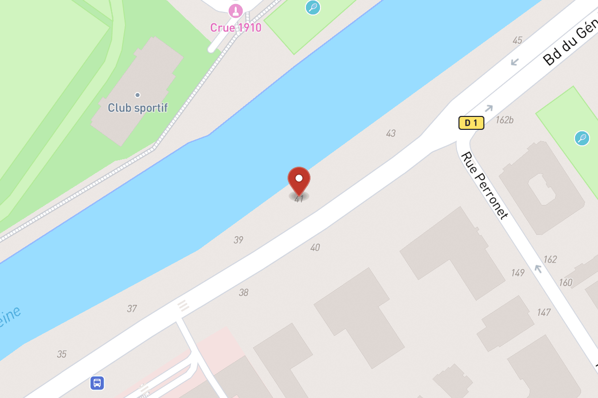 Plan de situation — 41 Avenue du Général Leclerc