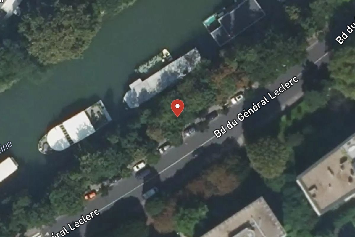 Vue satellite — 41 Avenue du Général Leclerc