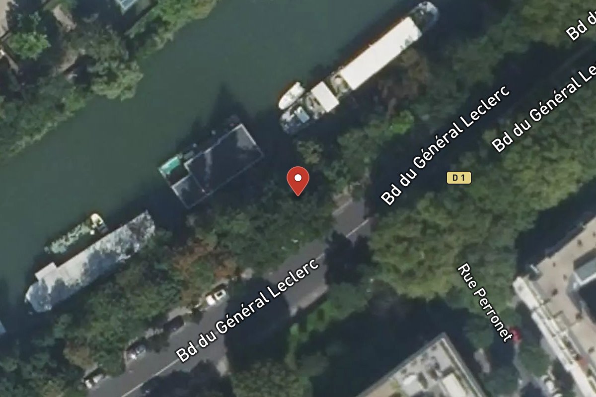Vue satellite — 43 Avenue du Général Leclerc