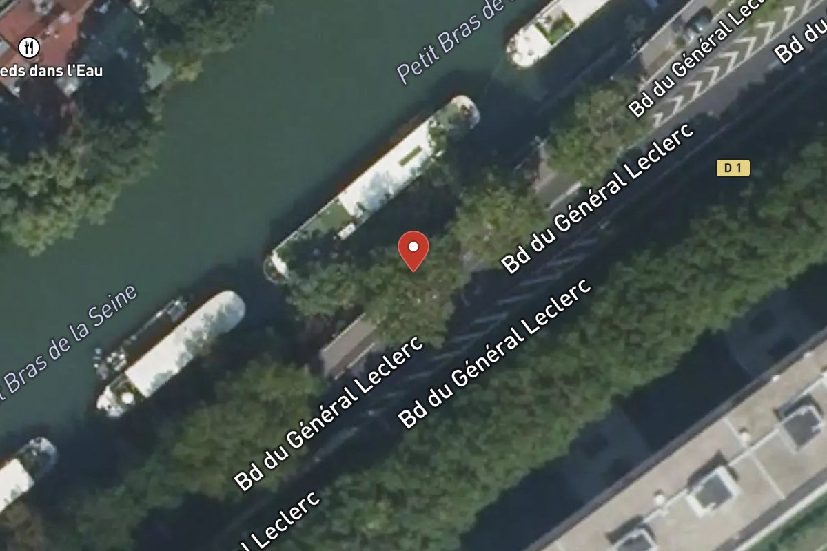 Vue satellite — 47 Avenue du Général Leclerc