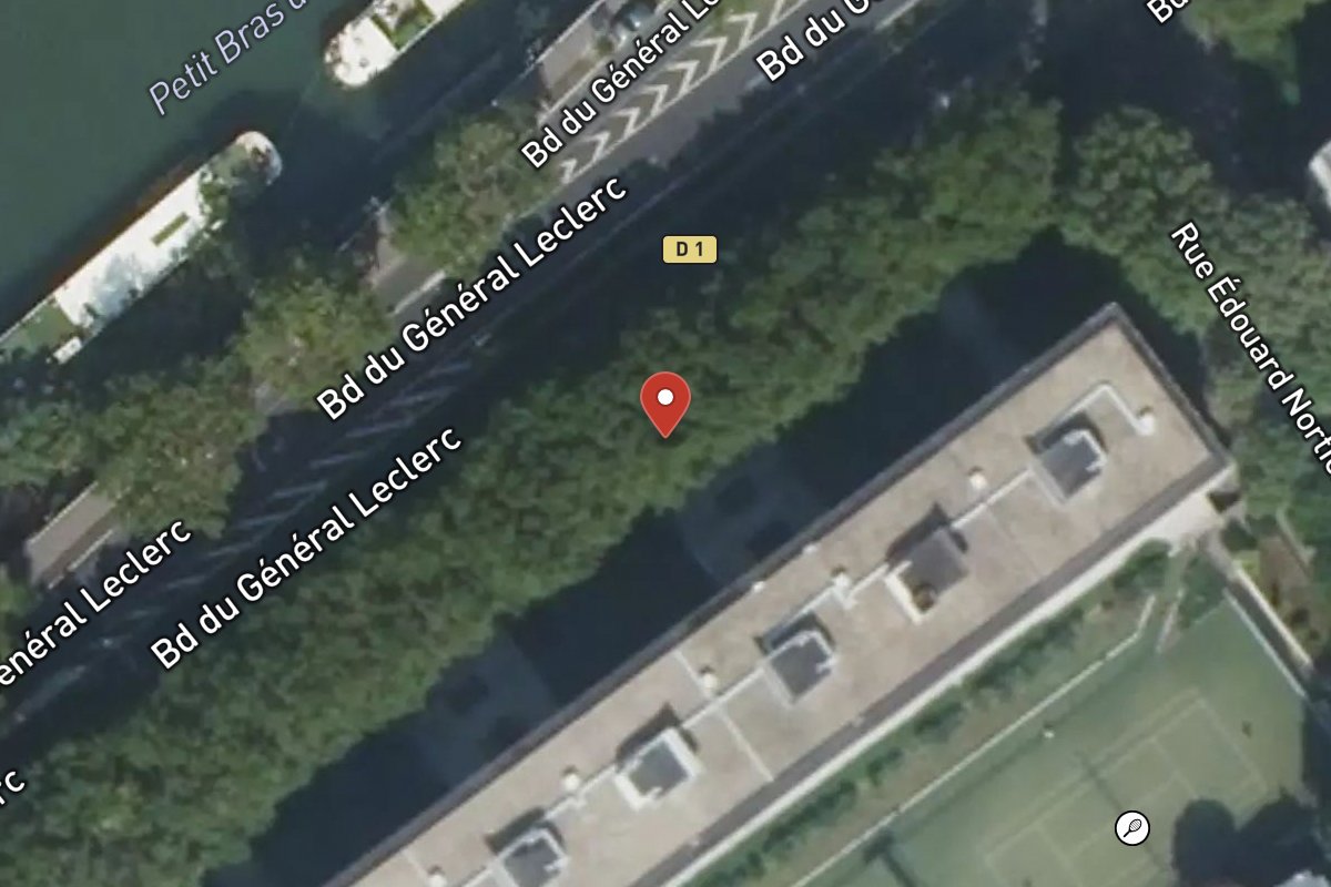 Vue satellite — 48BIS Avenue du Général Leclerc