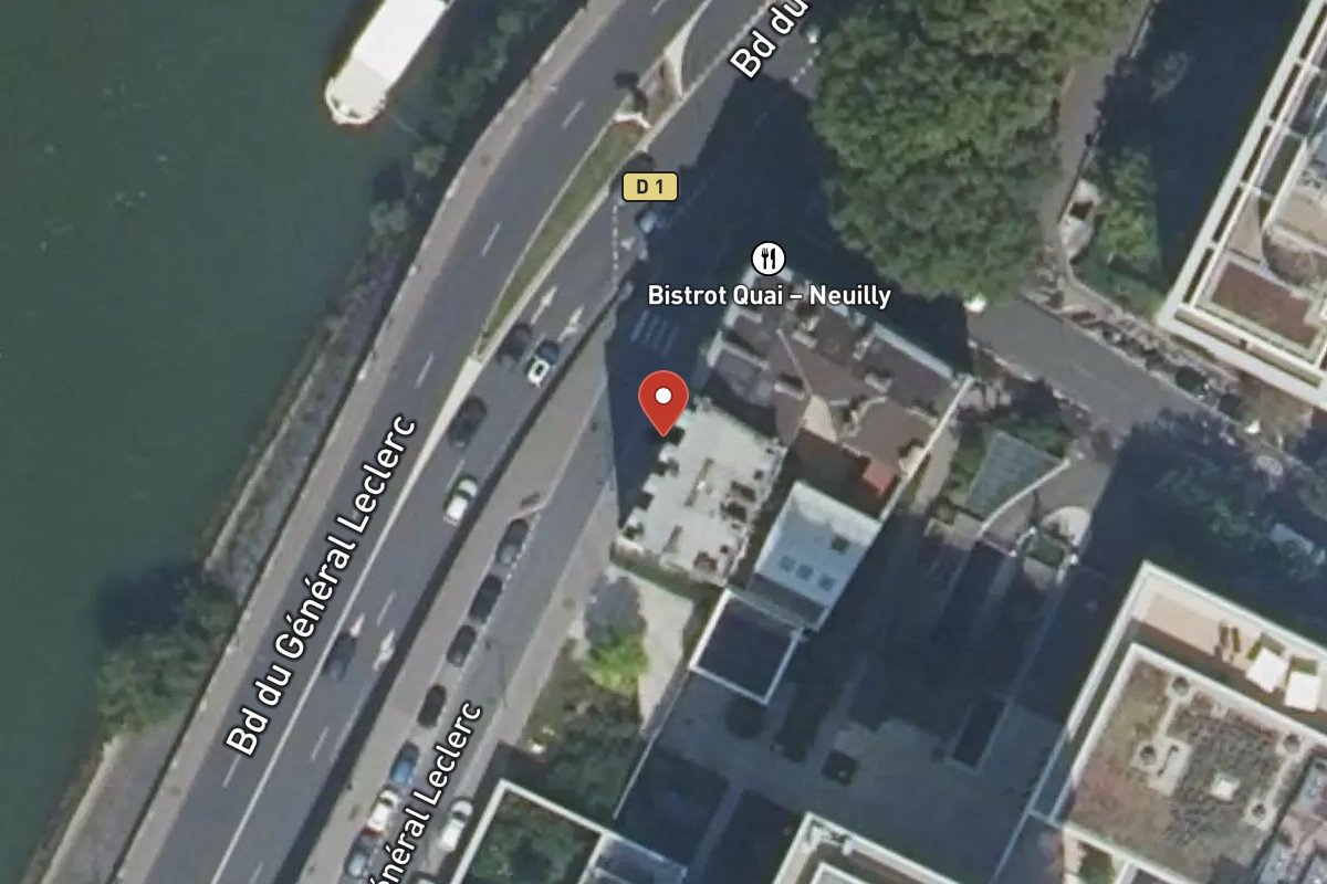 Vue satellite — 4 Avenue du Général Leclerc