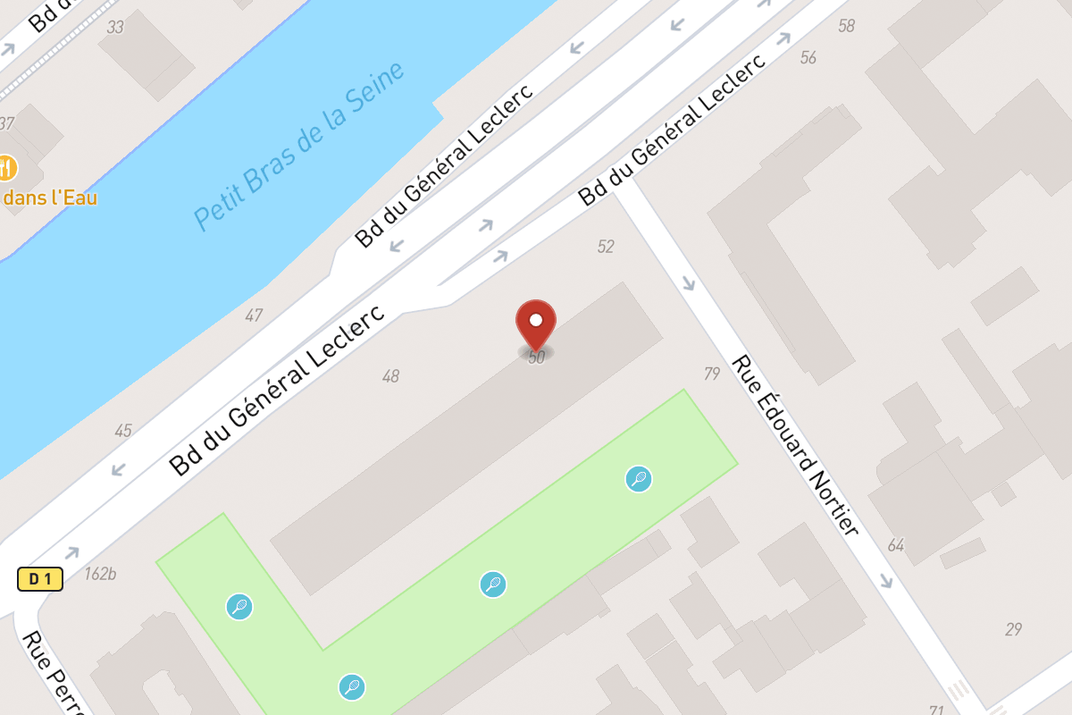 Plan de situation — 50BIS Avenue du Général Leclerc