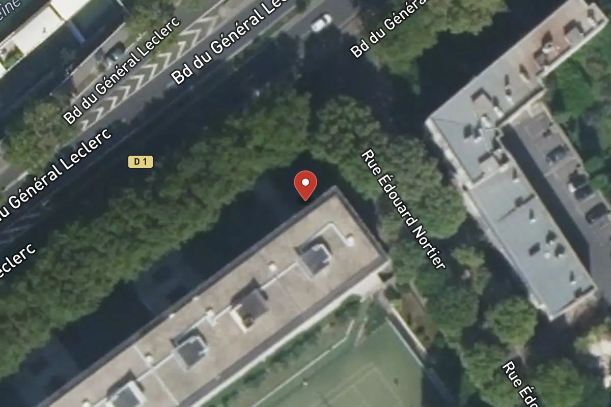 Vue satellite — 52BIS Avenue du Général Leclerc