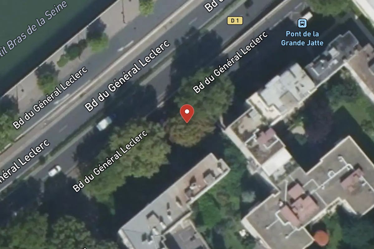 Vue satellite — 56 Avenue du Général Leclerc