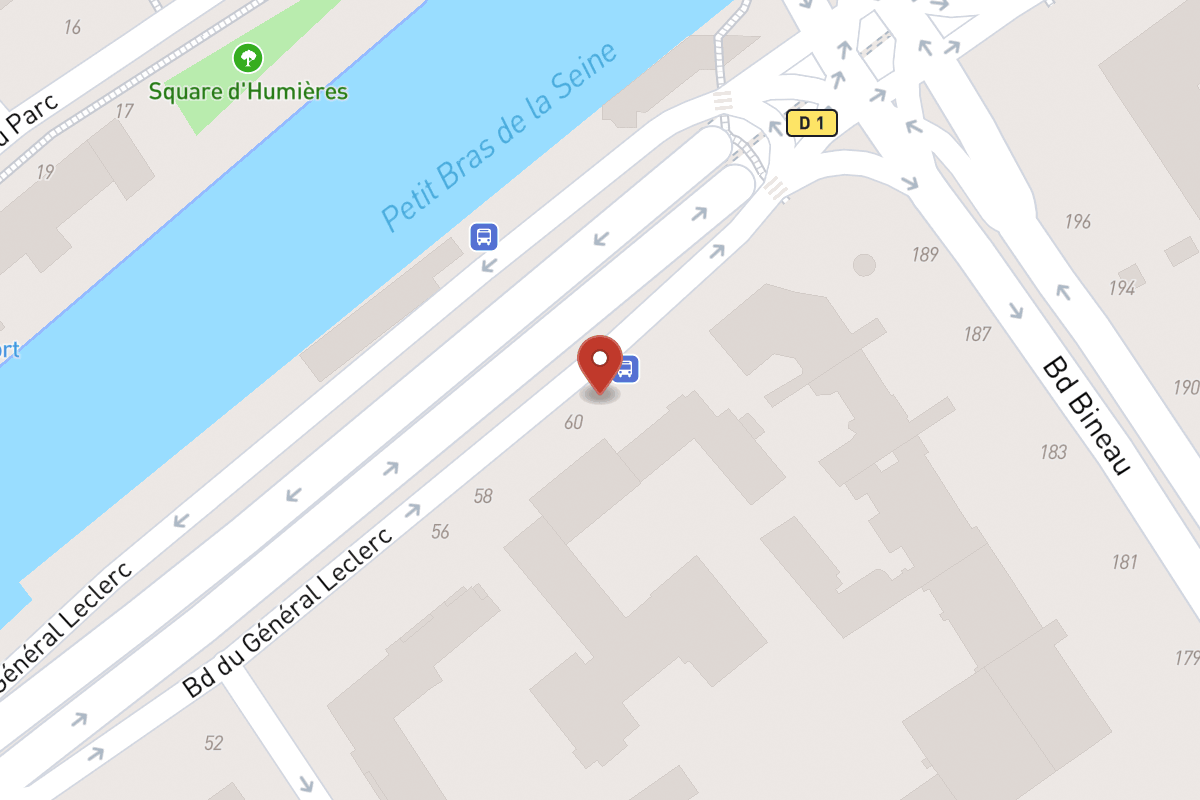 Plan de situation — 60BIS Avenue du Général Leclerc