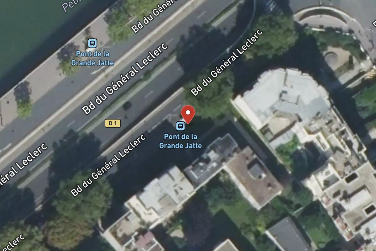 Vue satellite — 62 Avenue du Général Leclerc