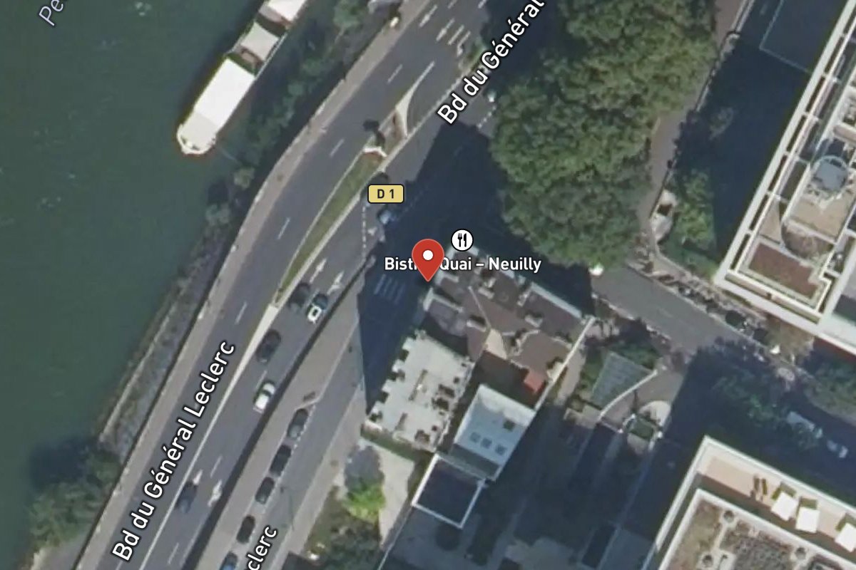 Vue satellite — 6 Avenue du Général Leclerc