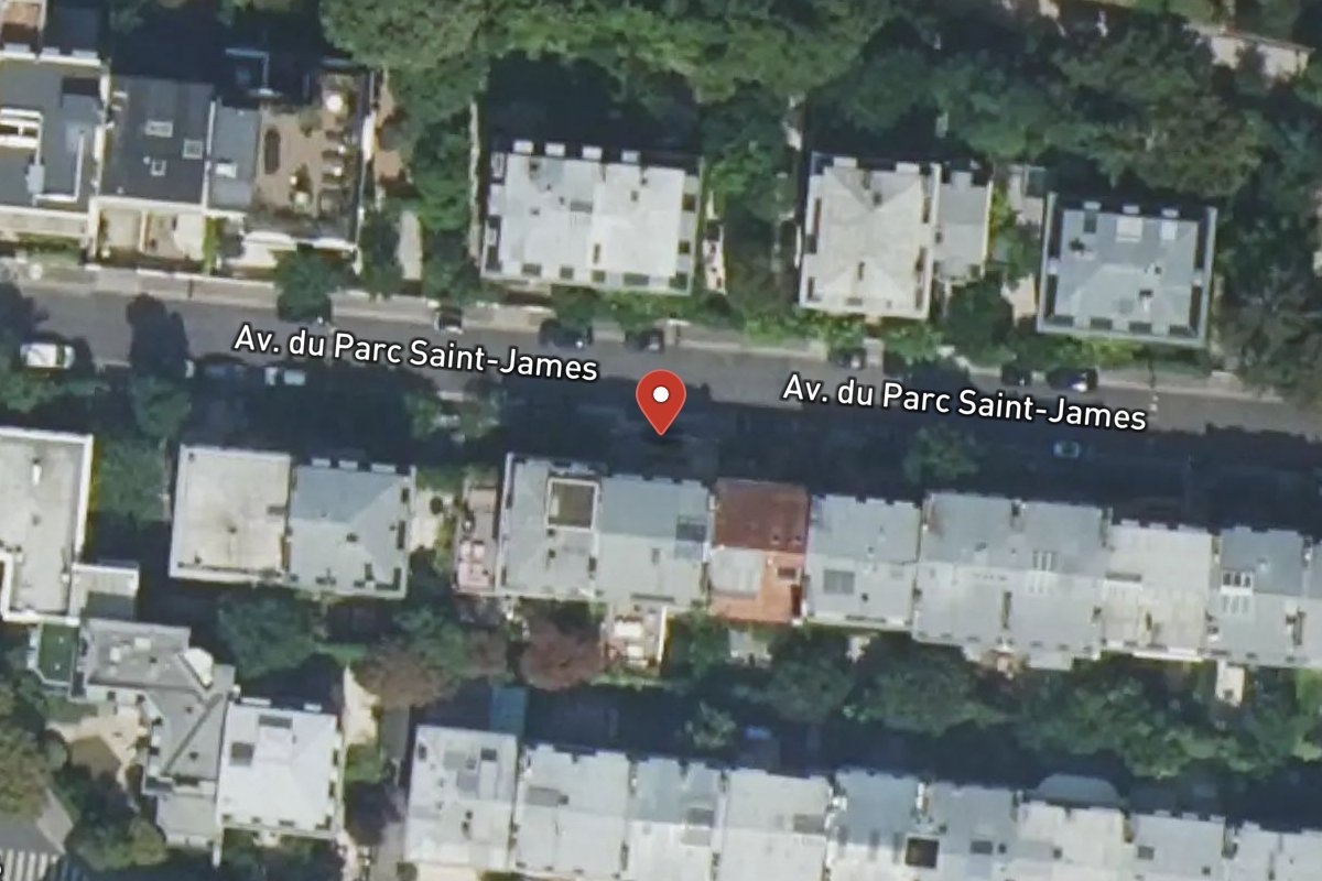 Vue satellite — 27 Avenue du Parc Saint-james
