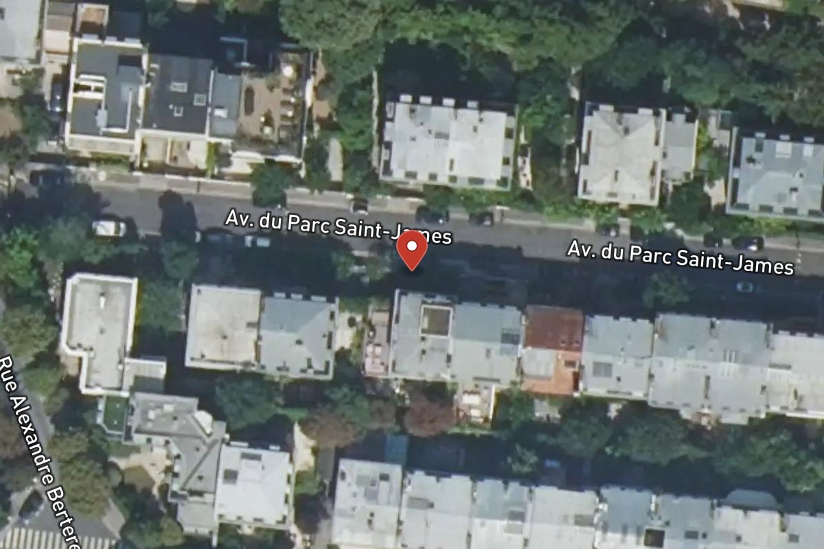 Vue satellite — 29 Avenue du Parc Saint-james